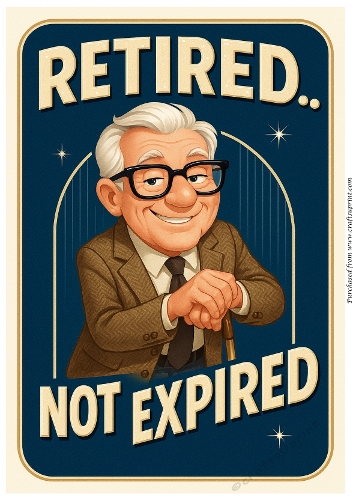 DD FUNNY MALE RETIREMENT A4 14