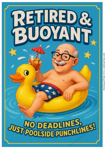 DD FUNNY MALE RETIREMENT A4 16