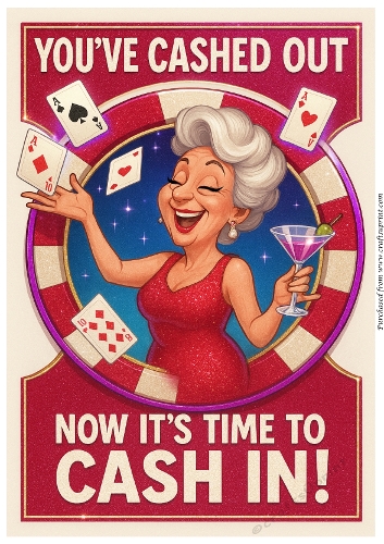 DD FUNNY FEMALE RETIREMENT A4 10