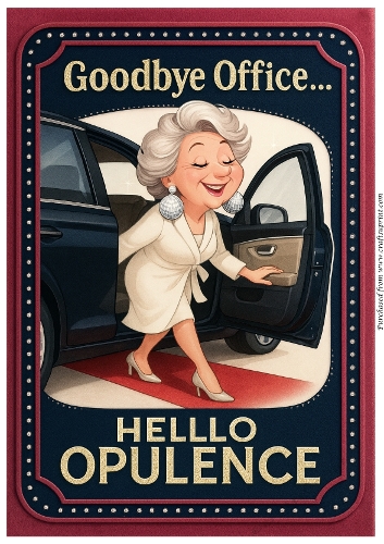 DD FUNNY FEMALE RETIREMENT A4 14