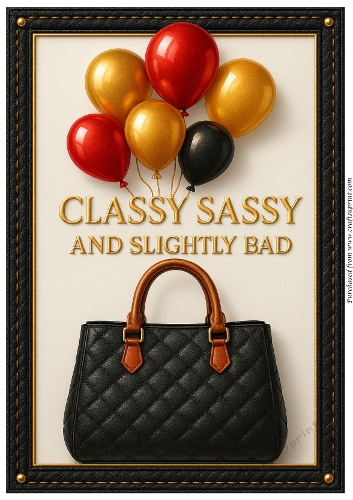 DD FUNNY FEMALE BIRTHDAY A4 81