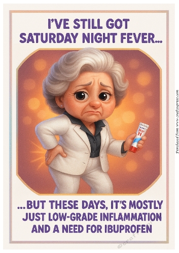 DD DISCO FUNNY BIRTHDAY - SATURDAY NIGHT FEVER