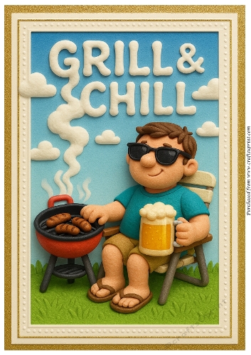 DD FUNNY MALE BIRTHDAY A4 30