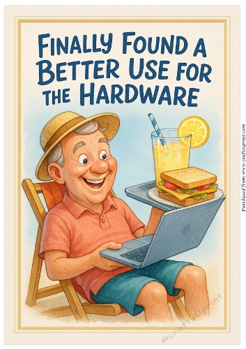 DD FUNNY MALE RETIREMENT A4 24