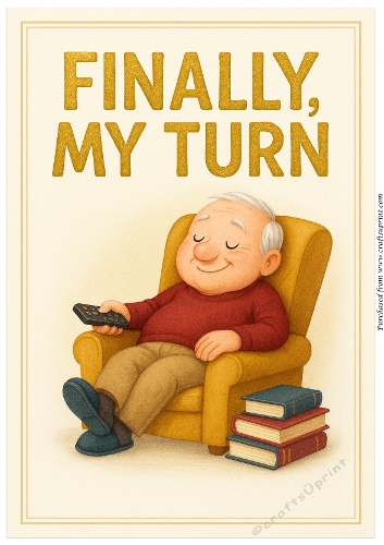 DD FUNNY MALE RETIREMENT A4 32