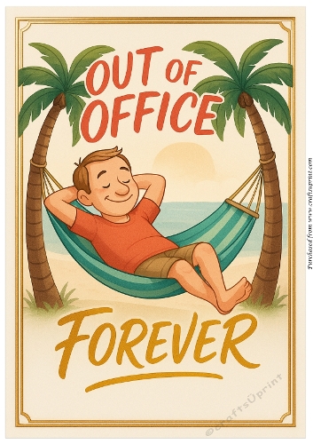 DD FUNNY MALE RETIREMENT A4 35