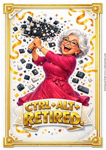 DD GOLDEN FEMALE RETIREMENT A4 3