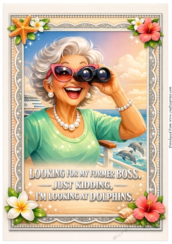 DD GOLDEN FEMALE RETIREMENT A4 6
