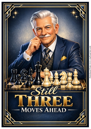 DD FUNNY SENIOR MALE BIRTHDAY A4 8