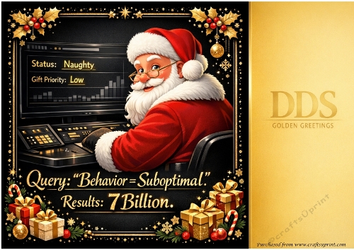 DDS GOLDEN CHRISTMAS QUICK CARD 1