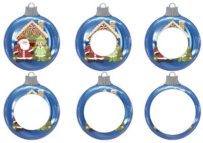 Christmas Girl and Santa Tunnel Sheet