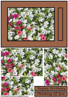 Floral Beauty Quick Card