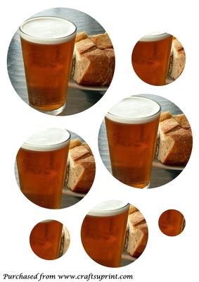Beer and Bread Circle Pyramid