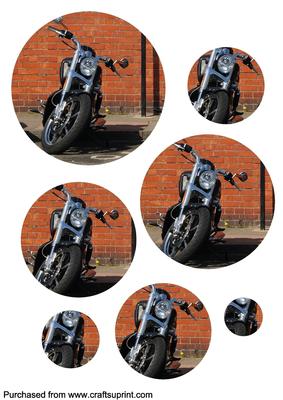 Motorbike Circle Pyramid