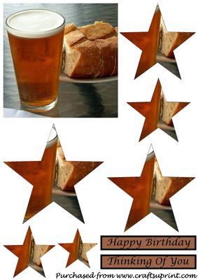 Beer and Bread Star Pyramid