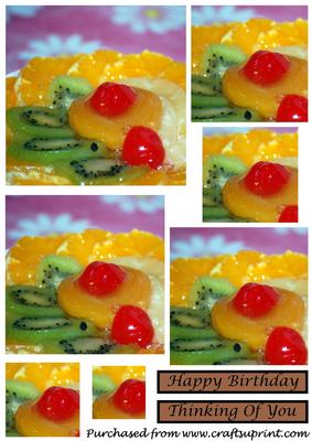 Birthday Cake Square Pyramid