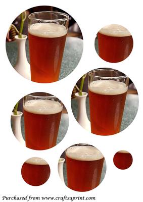 Beer Glass Circle Pyramid