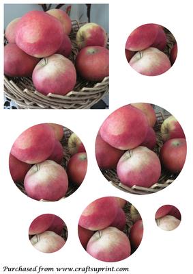 Apples in Basket Circle Pyramid 2
