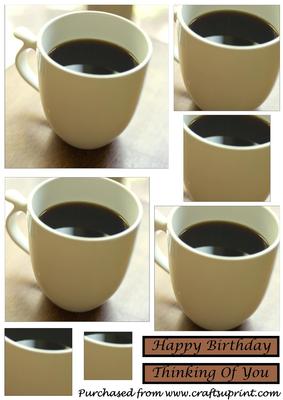 Black Coffee Square Pyramid