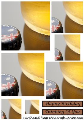Australian Beer Square Pyramid