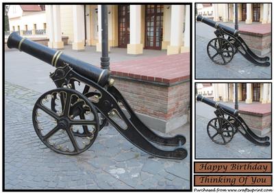 Vintage Cannon Topper
