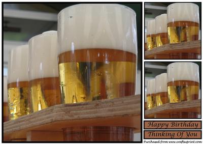 Row of Beers Topper