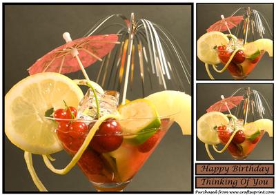Cocktail Topper