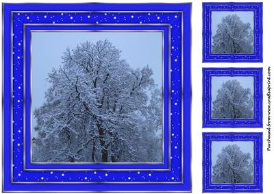 Christmas Scene Topper 1