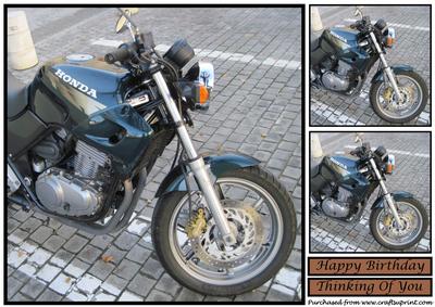 Honda Motorbike Topper