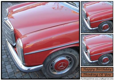 Vintage Car Topper 2
