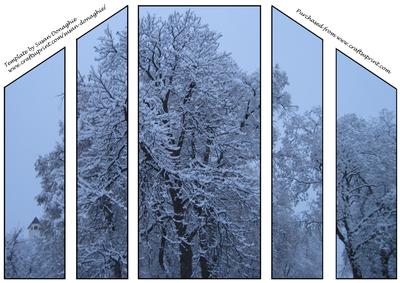 Christmas Scene Theatre Fold 1