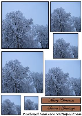 Christmas Scene Toppers 1