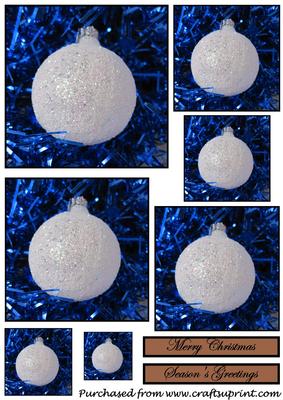 Christmas Bauble Toppers