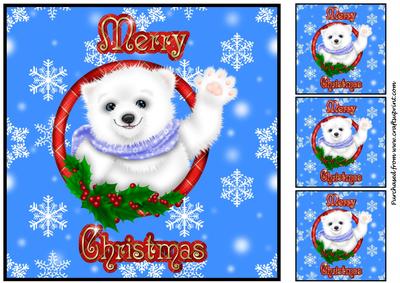 Cute Polar Bear Topper