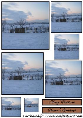 Christmas Scene Toppers 2