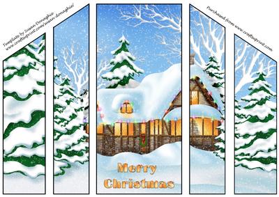 Christmas House Theatre Fold