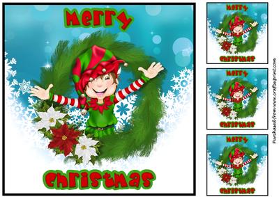Christmas Elf Topper 1