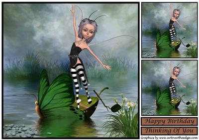 Dancing Butterfly Fairy Topper 4