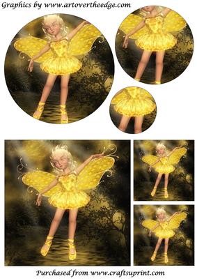 Ballerina Fairy Circle Pyramid 5