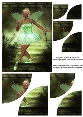 Ballerina Fairy Duo Corner Stacker 2
