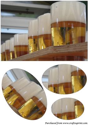 Row of Beers Oval Pyramid