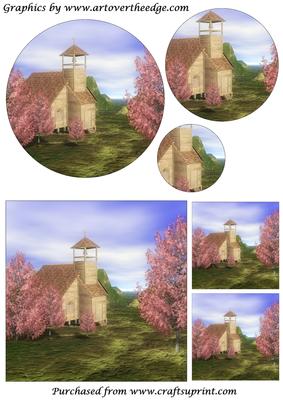 Wooden Church Circle Pyramid