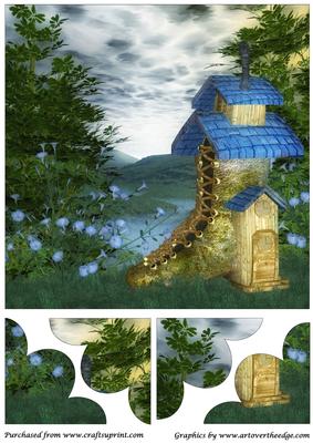 Fairy House Quadro Petal Corner Stacker