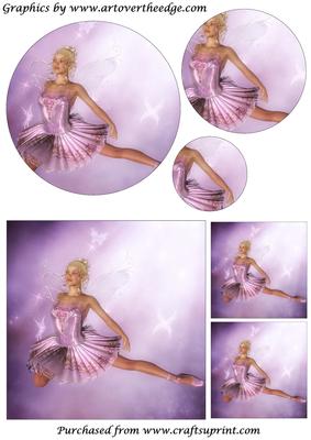 Ballerina Fairy Circle Pyramid 3