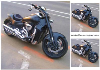 Motor Bike Topper
