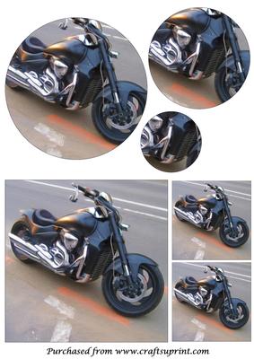 Motor Bike Circle Pyramid