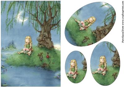 Little Elf Princess Oval Pyramid