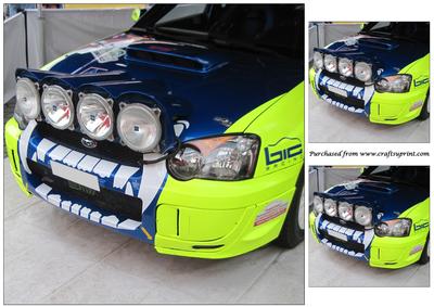 Rally Car Topper 1