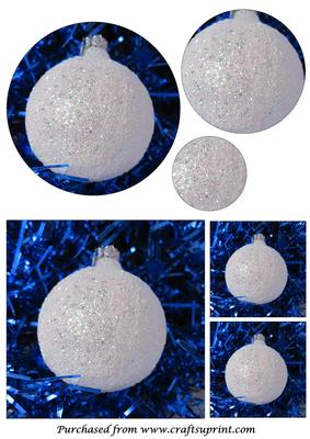 Christmas Bauble Circle Pyramid