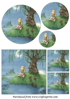 Little Elf Princess Circle Pyramid